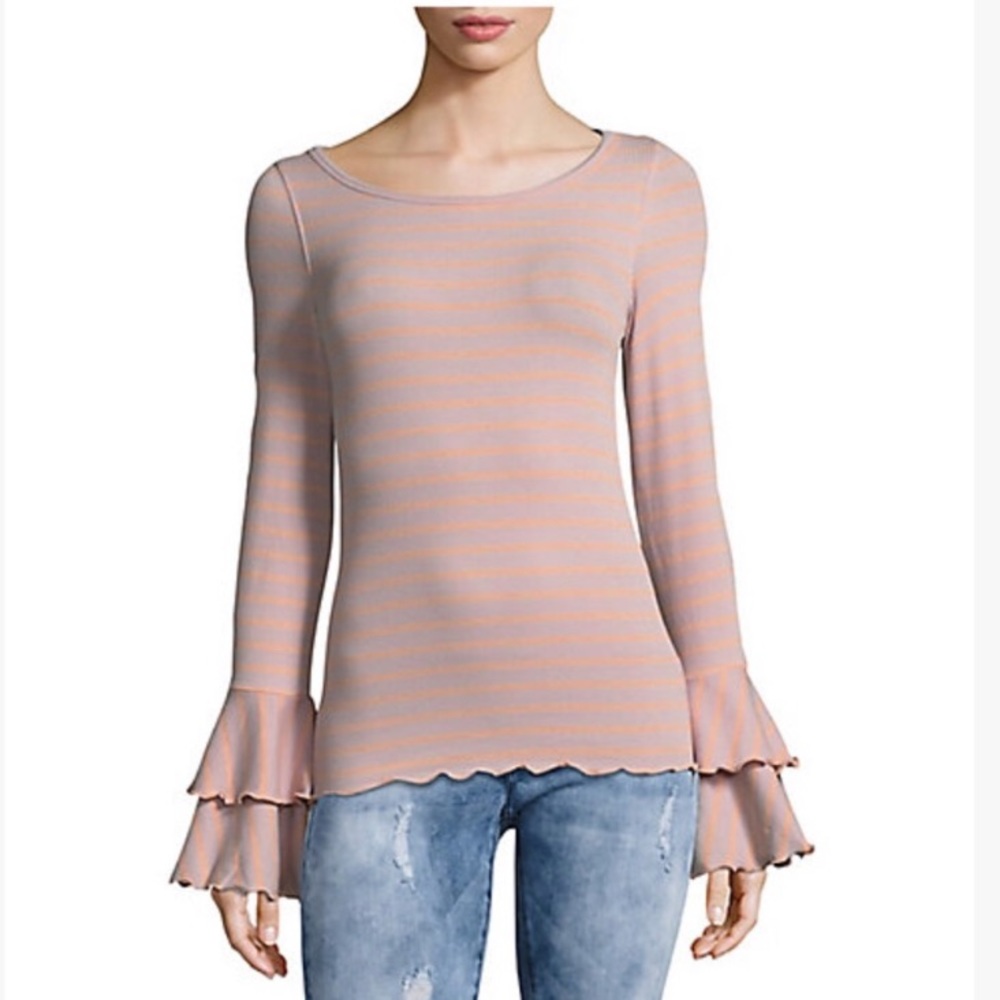 Free people bell sleeve top